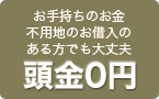 お手持ちのお金不要地のお借入のある方でも大丈夫　頭金0円