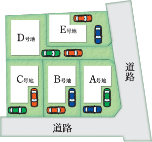 アヴェーレ本町・区画図