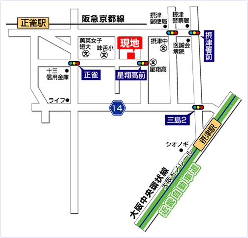 現場案内図・詳細